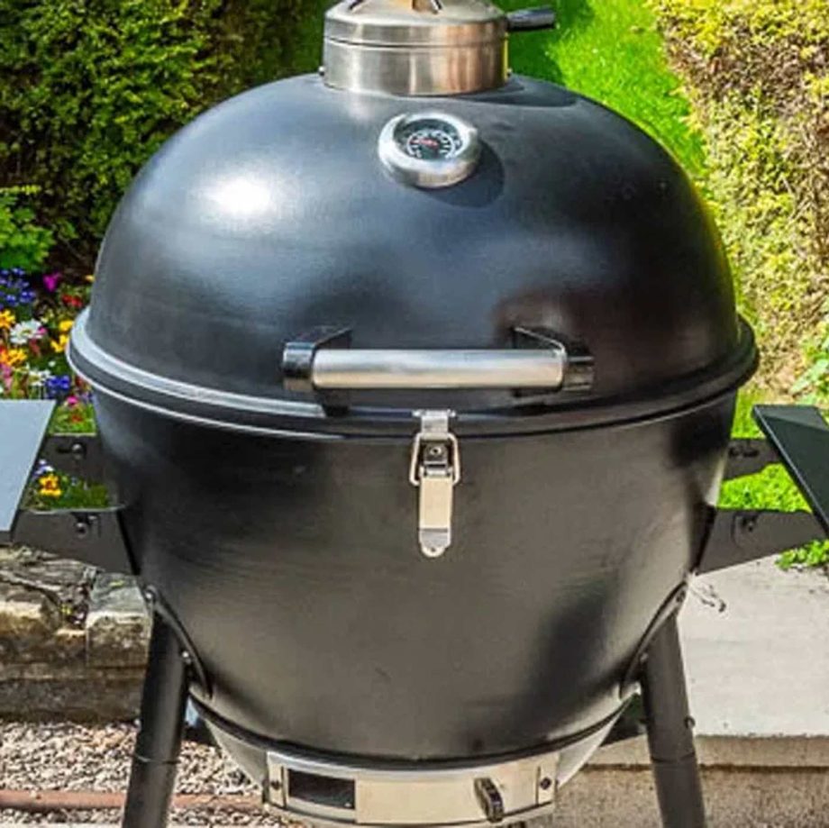 Bar-Be-Quick 21" Steel Kamado Charcoal Grill