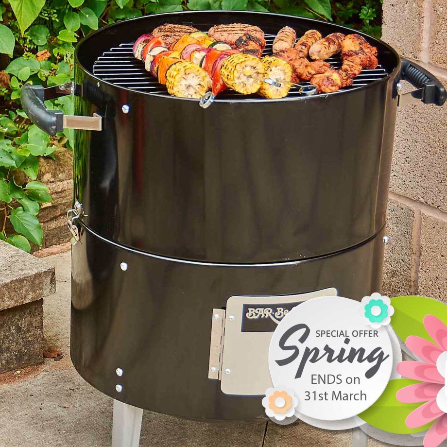 spring offers metal bbq smokengrill