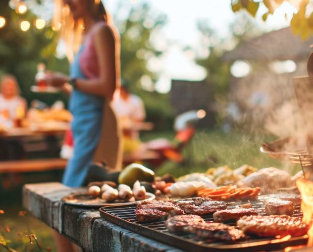 perfect weekend barbecue party