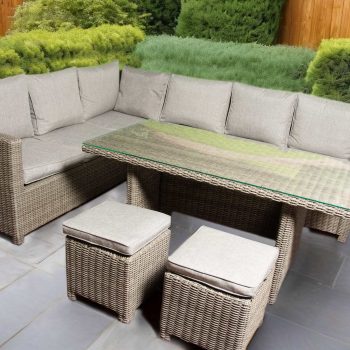 rattan 6 8 seater new