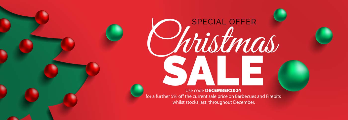 Christmas sale offer with discount code.