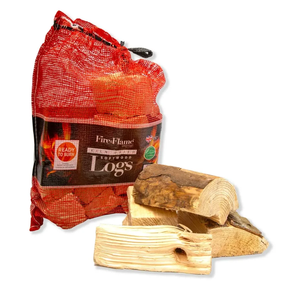 Fire&Flame Softwood Logs - Net Bag