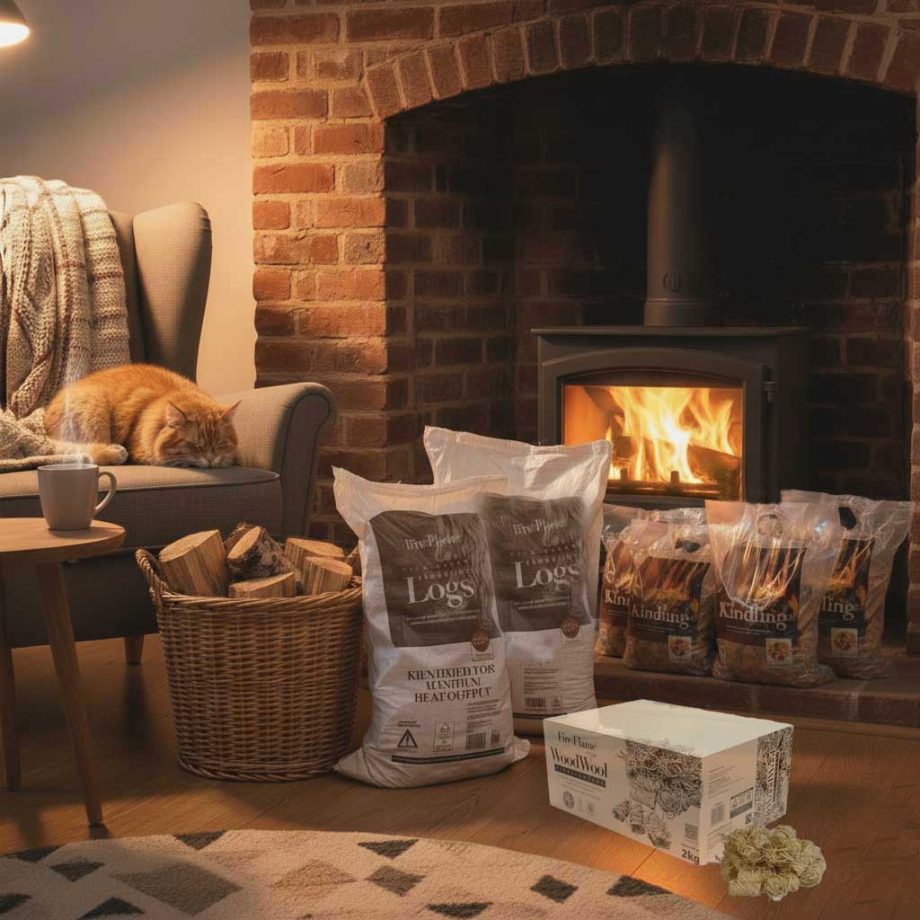 Fire&Flame Wood Log Starter set